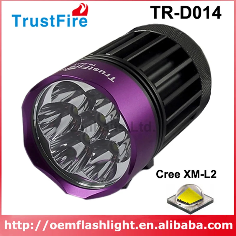 

TrustFire TR-D014 7 x Cree XM-L2 U2 LED 3200 Lumens 4-Mode Bike Light with Battery Set