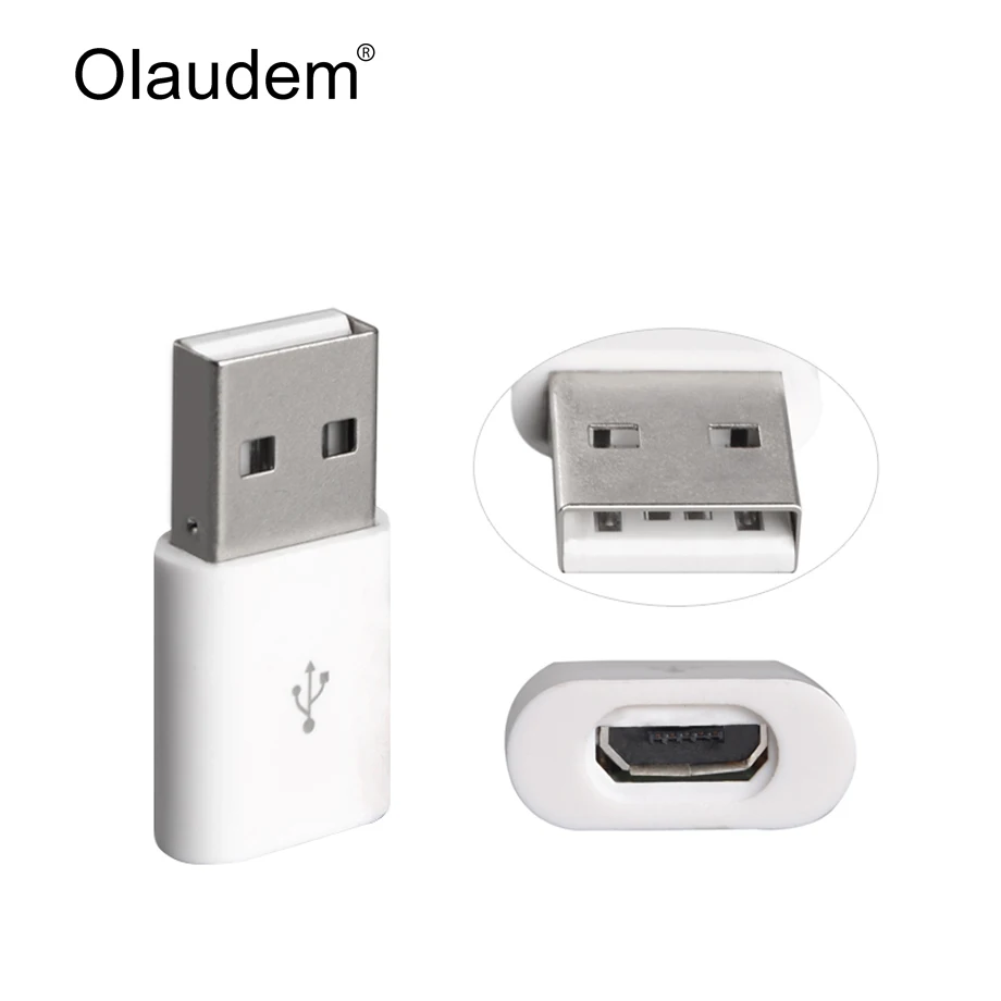 Olaudem USB Cable USB Male To Micro USB Female Adapter Data Sync Charging Phone Cables Converter For Phone and Tablet ADT738
Olaudem USB Cable USB Male To Micro USB Female Adapter Data Sync Charging Phone Cables Converter For Phone and Tablet ADT738