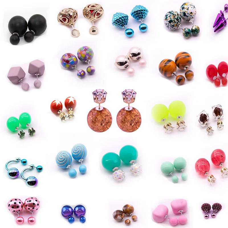 20 Pairs/Lot Mix Random Stud Earrings for Women Fashion Simulated Pearl Earrings Wholesale
20 Pairs/Lot Mix Random Stud Earrings for Women Fashion Simulated Pearl Earrings Wholesale