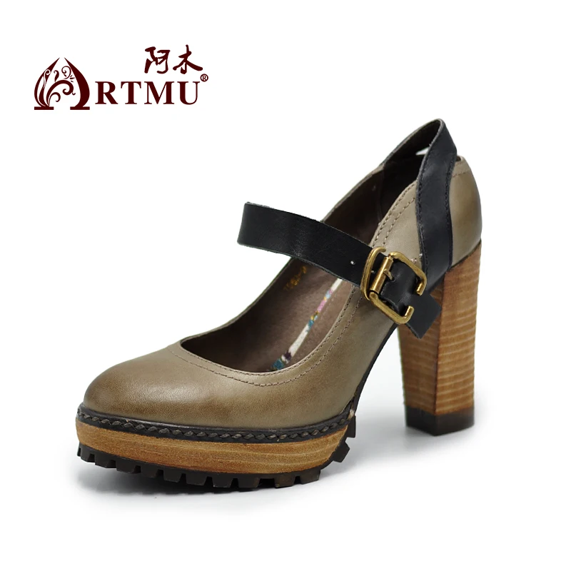 Artmu Fashion Women Pumps Shoes High Heels Handmade Woman Leather Shoes Thick Heel Dress Shoes Party Shoes Comfort Soft Soles
Artmu Fashion Women Pumps Shoes High Heels Handmade Woman Leather Shoes Thick Heel Dress Shoes Party Shoes Comfort Soft Soles