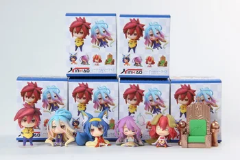 6pcs No Game No Life Sora Shiro White Hatsuse Izuna Stephanie Dola Throne Cute Model Figure Toys
6pcs No Game No Life Sora Shiro White Hatsuse Izuna Stephanie Dola Throne Cute Model Figure Toys