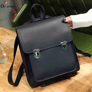 DORANMI Classic Leather Schoolbag Women's Backpack 2020 Korean Style Large Capacity Rucksacks Mochila Female Back Bag DJB258
DORANMI Classic Leather Schoolbag Women's Backpack 2020 Korean Style Large Capacity Rucksacks Mochila Female Back Bag DJB258