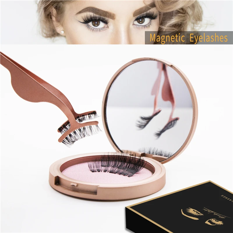 New Magnetic Eyelashes And Magnetic Eyeliner Natural False Eyelashes Mink Eyelashes Handmade 3D/6D Magnetic False Lashes
New Magnetic Eyelashes And Magnetic Eyeliner Natural False Eyelashes Mink Eyelashes Handmade 3D/6D Magnetic False Lashes