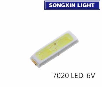 200pcs 7020 LED 6v Backlight 0.5W 55LM Cool white LCD Backlight for TV TV Application smd 7020 diode
200pcs 7020 LED 6v Backlight 0.5W 55LM Cool white LCD Backlight for TV TV Application smd 7020 diode