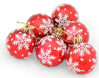 6pcs 6cm snowflake Round Ball Pendant Suspension ornament For Christmas Party Holiday Tree Venun Hanging Decoration
6pcs 6cm snowflake Round Ball Pendant Suspension ornament For Christmas Party Holiday Tree Venun Hanging Decoration