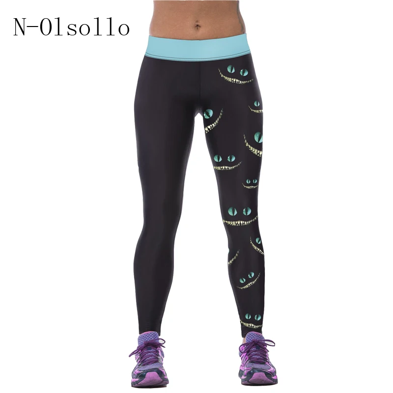 Sexy women 3D printed Cheshire cat Slim face personality sporting leggings fitness pants casual pencil Jeggings joggers Leggins
Sexy women 3D printed Cheshire cat Slim face personality sporting leggings fitness pants casual pencil Jeggings joggers Leggins