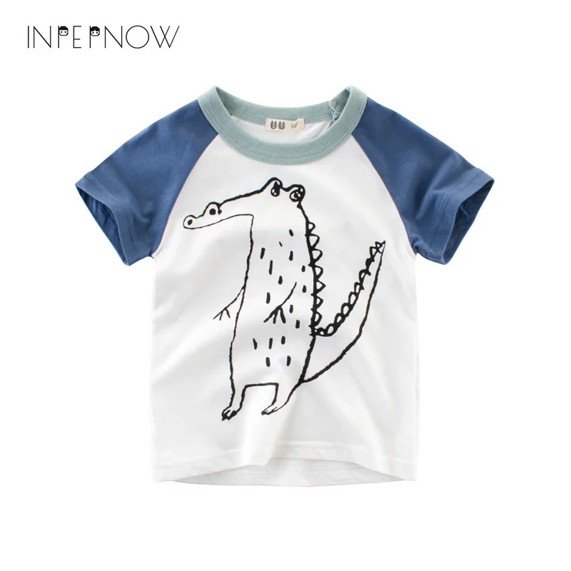 INPEPNOW Baby T Shirt Boys Summer Kids Short Sleeves T-shirt Top For Kids Teens Clothes Tee maglietta del bambino DX-CZX27
INPEPNOW Baby T Shirt Boys Summer Kids Short Sleeves T-shirt Top For Kids Teens Clothes Tee maglietta del bambino DX-CZX27