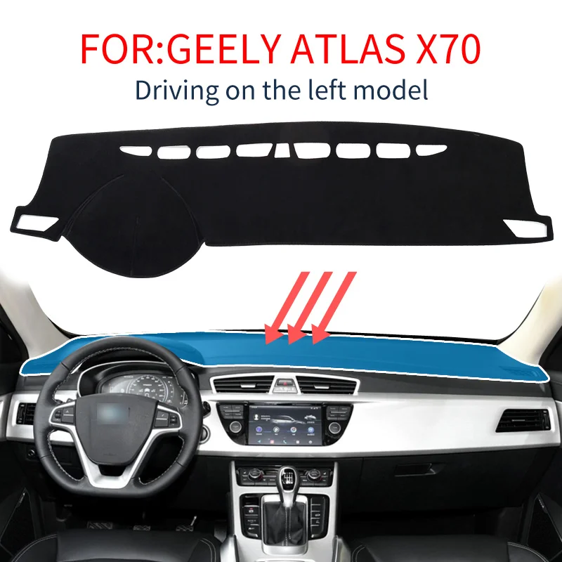 Smabee Dashmat For For GEELY Atlas 2016 2017 2018 Proton X70 Car Dashboard Cover Dash Mat Sun Shade Dash Board Pad Carpet LHD 
Smabee Dashmat For For GEELY Atlas 2016 2017 2018 Proton X70 Car Dashboard Cover Dash Mat Sun Shade Dash Board Pad Carpet LHD