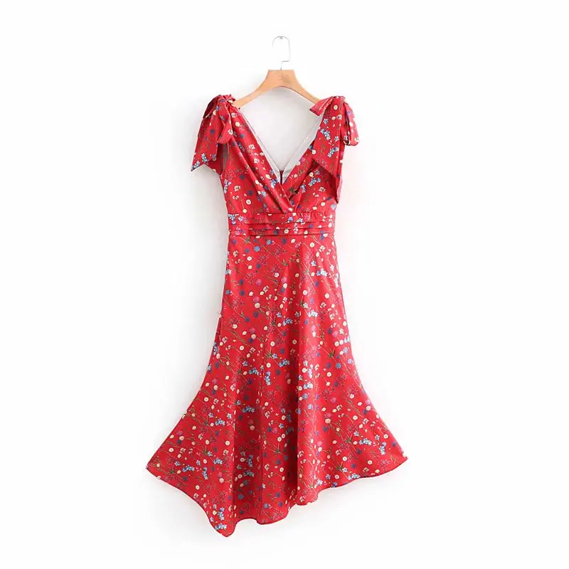 2019 women fashion floral print bowknot casual slim asymmetrical dress ladies sexy deep v neck vest vestidos chic dresses DS1860
2019 women fashion floral print bowknot casual slim asymmetrical dress ladies sexy deep v neck vest vestidos chic dresses DS1860