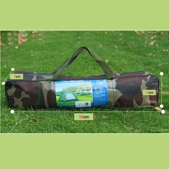 Outdoor Portable 1-4Person Camping Camouflage Tent Outdoor Hiking Hunting Recreation Breathable Sun Shade Ultraviolet-proof Tent
Outdoor Portable 1-4Person Camping Camouflage Tent Outdoor Hiking Hunting Recreation Breathable Sun Shade Ultraviolet-proof Tent