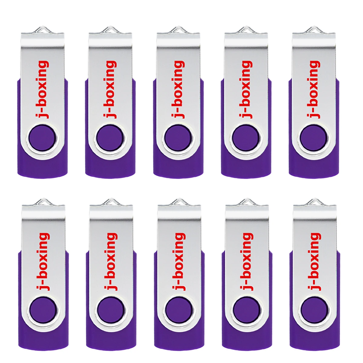 J-boxing 10PCS 16GB USB Flash Drive Metal Rotating Memory Stick Swivel Pen Drive Thumb Storage Computer Laptop Tablet Multicolor
J-boxing 10PCS 16GB USB Flash Drive Metal Rotating Memory Stick Swivel Pen Drive Thumb Storage Computer Laptop Tablet Multicolor