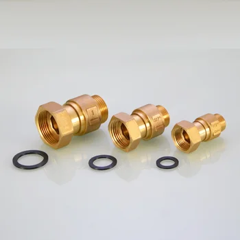Brass Check Valve 1" Male to 1-1/4" Female Thread Non-Return Valve Brass Free Shipping
Brass Check Valve 1" Male to 1-1/4" Female Thread Non-Return Valve Brass Free Shipping