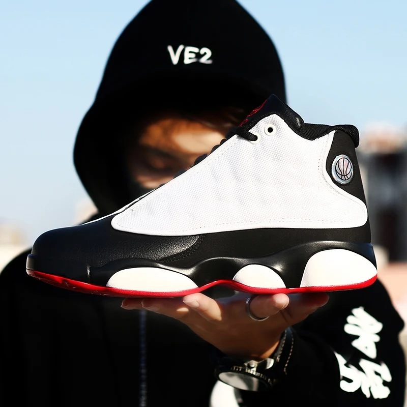Original Brand Men Basketball JD 13 Shoes Ultras Wearable Trainers All Black Jogging Outdoors Sports Star Sneakers Max Size 44 | Спорт и