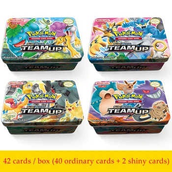 42cards/box GX MEGA Pokemon Shining Cards Game Battle Carte Trading Cards Game Children Pokemons Toy
42cards/box GX MEGA Pokemon Shining Cards Game Battle Carte Trading Cards Game Children Pokemons Toy