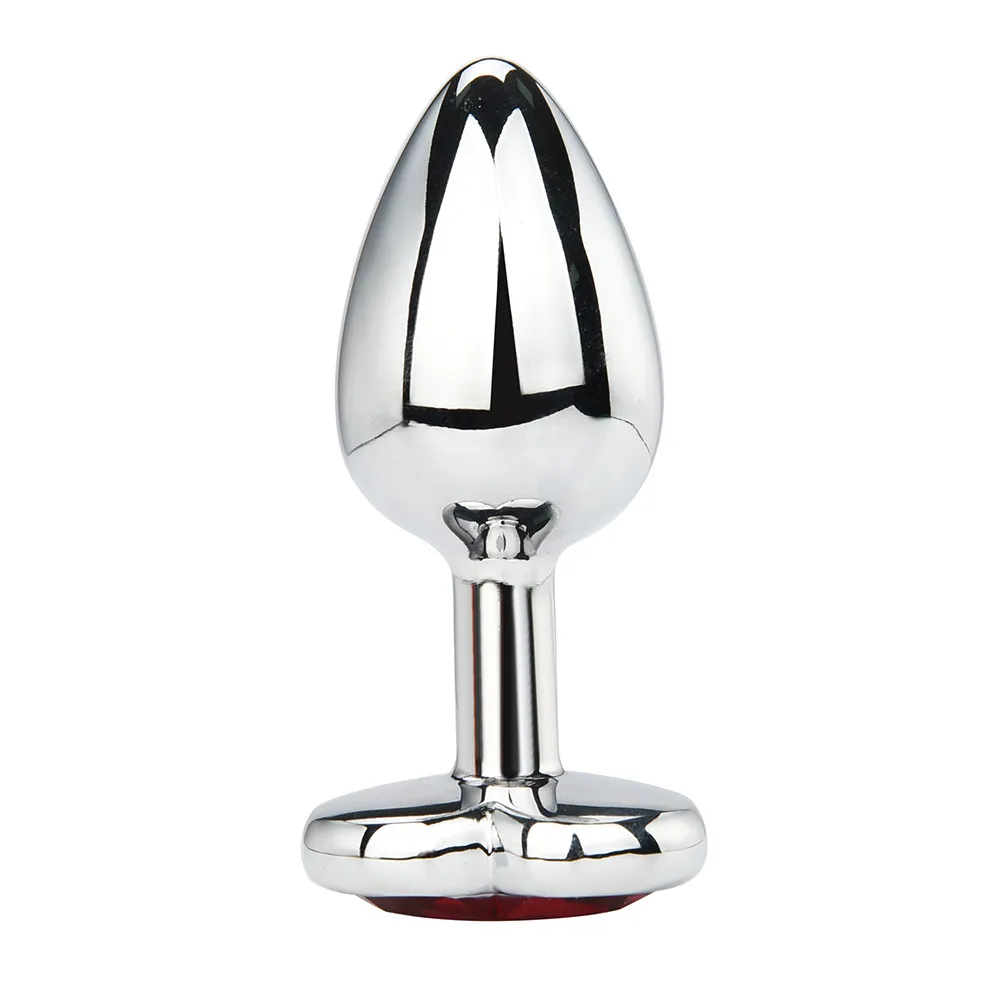Metal Butt Plug Anal Sex Toys Set 3pcs Erotic Toys Fetish Buttplug