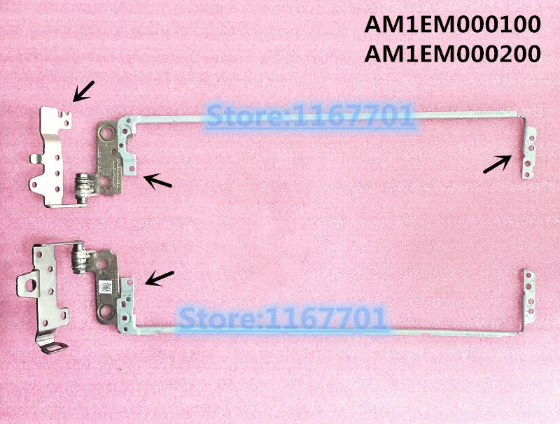 Laptop LCD/LED Axis/Hinges/Loop for HP 15-AY 15-AF 15-AJ 15-BA 15-BD 250 255 256 G4 G5 TPN-C125 TPN-C126 AM1EM000100 AM1EM000200
Laptop LCD/LED Axis/Hinges/Loop for HP 15-AY 15-AF 15-AJ 15-BA 15-BD 250 255 256 G4 G5 TPN-C125 TPN-C126 AM1EM000100 AM1EM000200