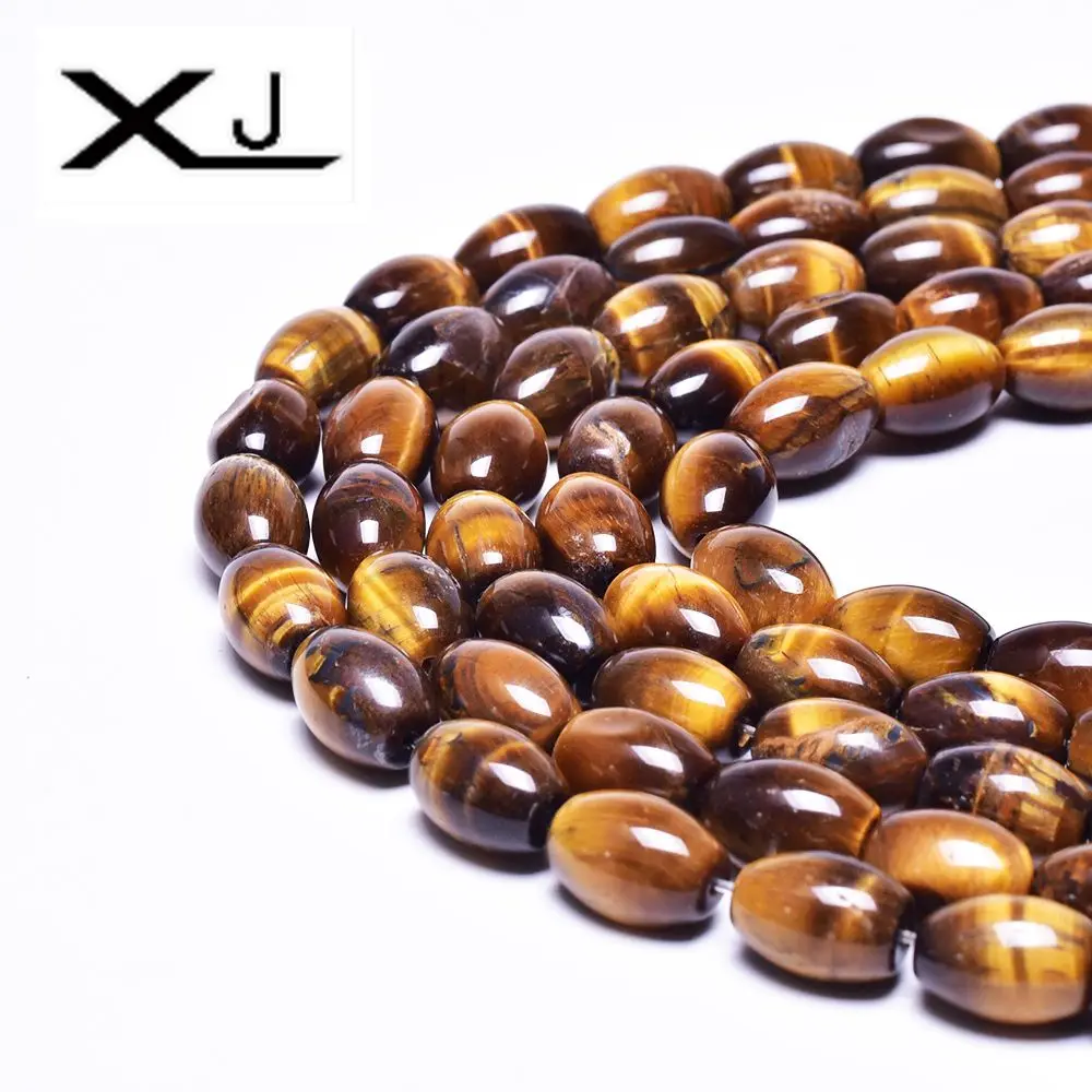 Natural Tiger Eyes Stone Spacer Beads 8mmx12mm 10mmx14mm 12mmx16mm Beads For Jewelry Making DIY Bracelet
Natural Tiger Eyes Stone Spacer Beads 8mmx12mm 10mmx14mm 12mmx16mm Beads For Jewelry Making DIY Bracelet