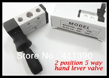 2 positions 5 way pneumatic control valve Hand Lever Valve 4H210-08 manual pull valve thread 1/4"
2 positions 5 way pneumatic control valve Hand Lever Valve 4H210-08 manual pull valve thread 1/4"
