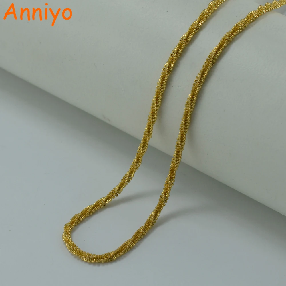 Anniyo Wholesale Ethiopian Necklaces for Women African Gold Color Chain Necklace Jewelry Eritrea Ethiopia Chain #445
Anniyo Wholesale Ethiopian Necklaces for Women African Gold Color Chain Necklace Jewelry Eritrea Ethiopia Chain #445