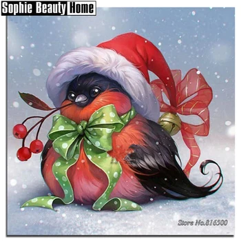 5D DIY Diamond Painting Bird wear Christmas Hat Full Drill Mosaic Rhinestone Cross Stitch Kits Handmade Embroider Crafts 061106
5D DIY Diamond Painting Bird wear Christmas Hat Full Drill Mosaic Rhinestone Cross Stitch Kits Handmade Embroider Crafts 061106