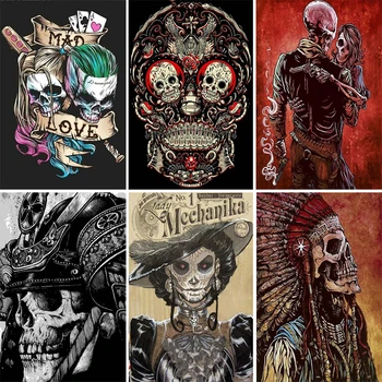 Skeleton Art 5D Diy Diamond Painting Skull Flower Full Diamond Embroidery Cross Stitch Rhinestone Mosaic Home Decoration JK
Skeleton Art 5D Diy Diamond Painting Skull Flower Full Diamond Embroidery Cross Stitch Rhinestone Mosaic Home Decoration JK