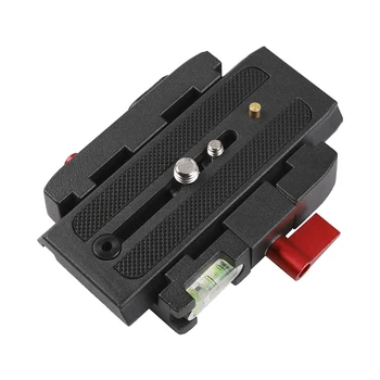 Aluminum Alloy quick release plate clamp Adapter with 1/4 3/8 inches Screw for DSLR Camera Camcorder Tripod Monopod Accessories
Aluminum Alloy quick release plate clamp Adapter with 1/4 3/8 inches Screw for DSLR Camera Camcorder Tripod Monopod Accessories