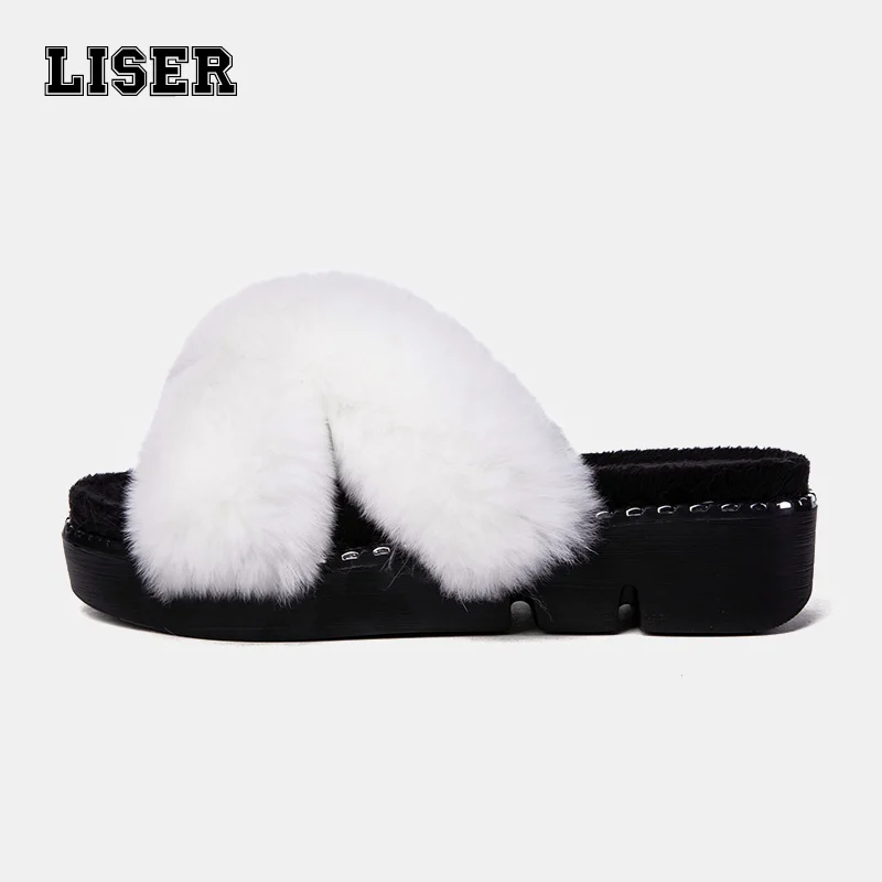 women furry slides real rabbit fur slippers designer stylish soft thick bottom fashion flip flop for party casual summer shoes
women furry slides real rabbit fur slippers designer stylish soft thick bottom fashion flip flop for party casual summer shoes