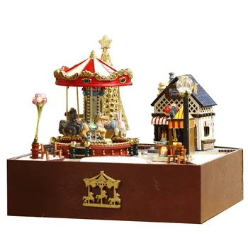 CUTE ROOM Doll House DIY Colorful Toy Miniature Wooden Dollhouse Miniaturas Furniture Toy Model Kits Gift
CUTE ROOM Doll House DIY Colorful Toy Miniature Wooden Dollhouse Miniaturas Furniture Toy Model Kits Gift