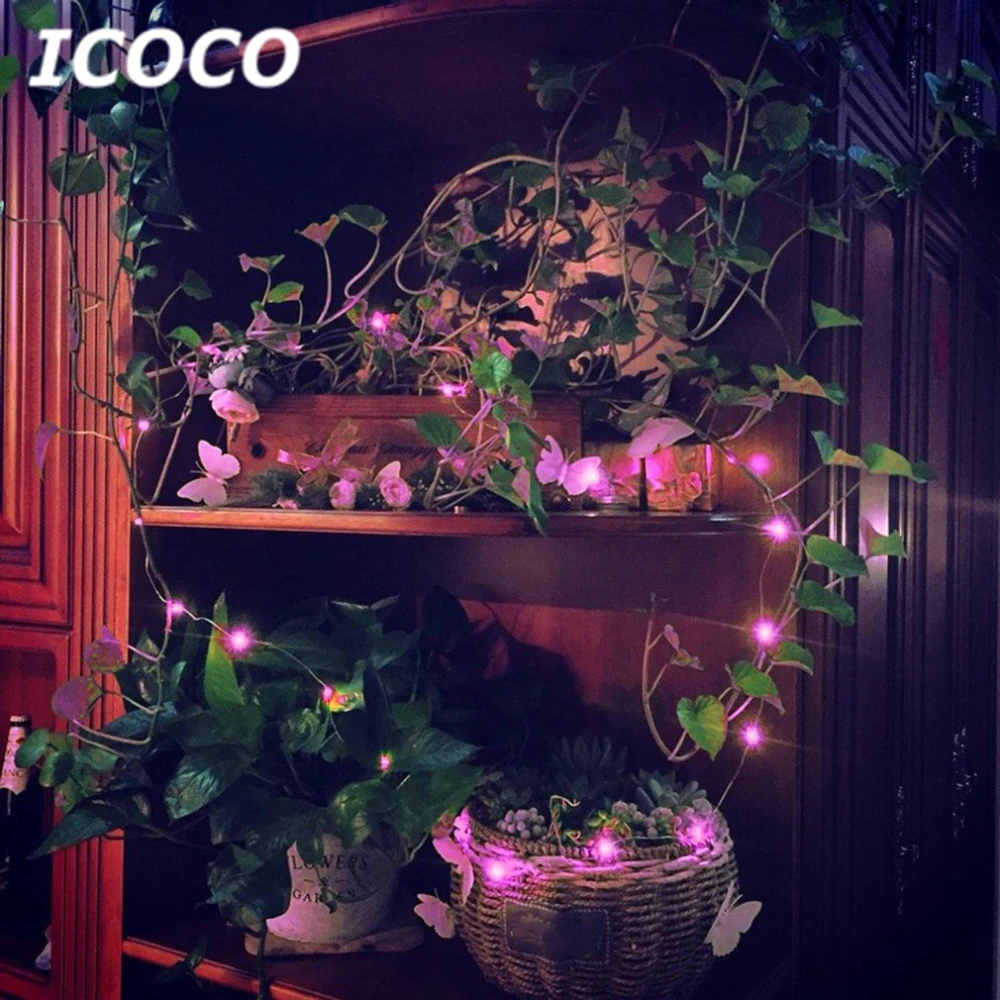 ICOCO 3m 30 LEDs Copper Wire String Light Christmas Battery Powered Holiday Wedding Party Decor LED Lighting Strings Fairy Light
ICOCO 3m 30 LEDs Copper Wire String Light Christmas Battery Powered Holiday Wedding Party Decor LED Lighting Strings Fairy Light