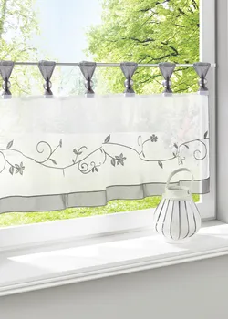 Beautiful decoration embroidery strap flower small kitchen coffee curtain door curtain
Beautiful decoration embroidery strap flower small kitchen coffee curtain door curtain