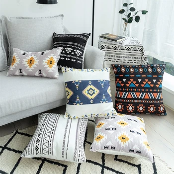43x43cm Bohemian style chenille cushion cover pillowcase sofa geometric kilim pattern pillow cover for backrest home decor
43x43cm Bohemian style chenille cushion cover pillowcase sofa geometric kilim pattern pillow cover for backrest home decor