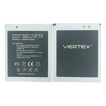 1pcs New 3.7V 2000mAh Impress Open Phone Battery For Vertex Impress Open phone Battery
1pcs New 3.7V 2000mAh Impress Open Phone Battery For Vertex Impress Open phone Battery