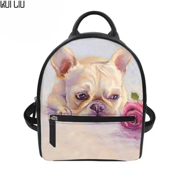 Women PU Leather Mini Backpack Lady Kawaii 3D Art Pug Flower Dog Print Causal Rucksack Girls Leisure School Daily Mochila Bolso
Women PU Leather Mini Backpack Lady Kawaii 3D Art Pug Flower Dog Print Causal Rucksack Girls Leisure School Daily Mochila Bolso