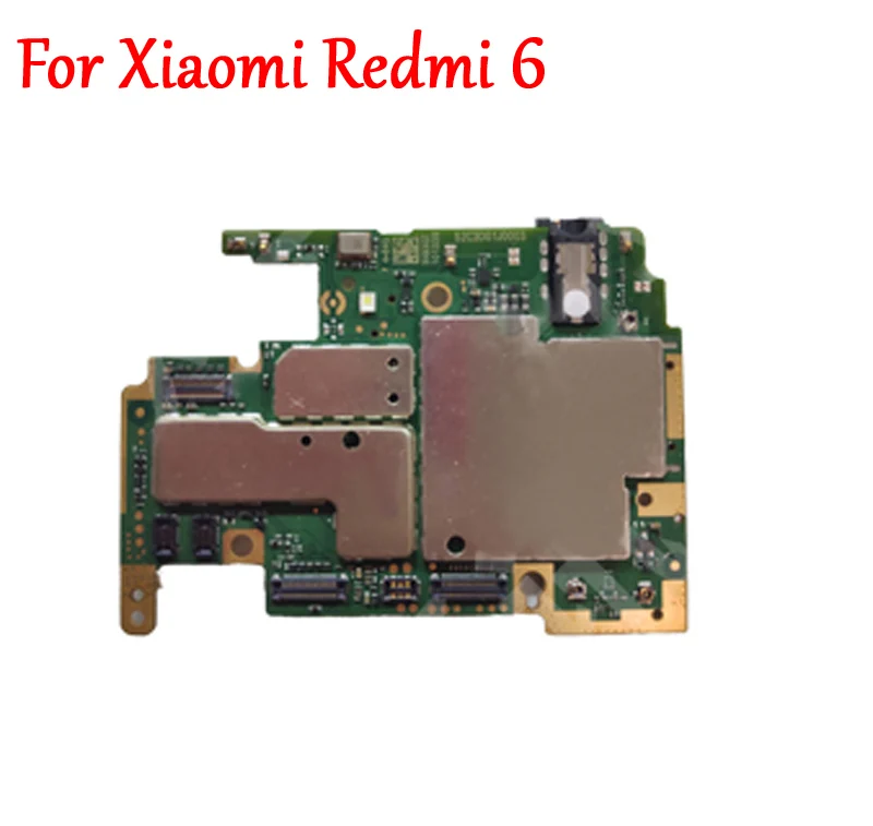 (Tested)Full Work Original Unlock Motherboard For Xiaomi Hongmi Redmi 6 Redmi6 Logic Circuit Board Plate Global Firmware
(Tested)Full Work Original Unlock Motherboard For Xiaomi Hongmi Redmi 6 Redmi6 Logic Circuit Board Plate Global Firmware