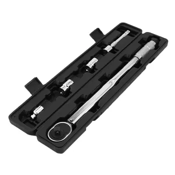 1/4" or 3/8" Professional Micrometer Adjustable Torque Ratchet Wrench Hand Tool Spanner Set Drive Click Torque Wrench Car Tool
1/4" or 3/8" Professional Micrometer Adjustable Torque Ratchet Wrench Hand Tool Spanner Set Drive Click Torque Wrench Car Tool