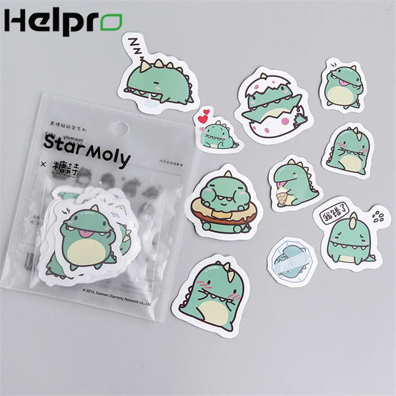 Helpro 40Pcs/Set Cartoon Little Dragon Sticker Cute kawaii Expression Series Diary Scrapbooking Label Sticker School Supplies
Helpro 40Pcs/Set Cartoon Little Dragon Sticker Cute kawaii Expression Series Diary Scrapbooking Label Sticker School Supplies