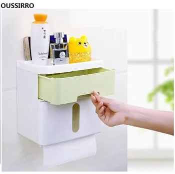 OUSSIRRO NEW Tissue Box Multi functional Napkin Holder Lavatory closestool Toilet Paper Dispenser Organizer
OUSSIRRO NEW Tissue Box Multi functional Napkin Holder Lavatory closestool Toilet Paper Dispenser Organizer