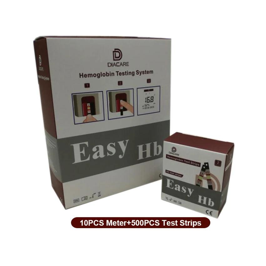 10PCS Hemoglobin Test Machine with 500PCS Test Strips/POCT Hemoglobin Meter/ Hemoglobin Analyzer
10PCS Hemoglobin Test Machine with 500PCS Test Strips/POCT Hemoglobin Meter/ Hemoglobin Analyzer