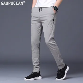 Men Pencil Pants 98.3% cotton 1.7% spandex Spring Summer Grey Green Black Male Young Elastic Full Length Long Man Trousers
Men Pencil Pants 98.3% cotton 1.7% spandex Spring Summer Grey Green Black Male Young Elastic Full Length Long Man Trousers