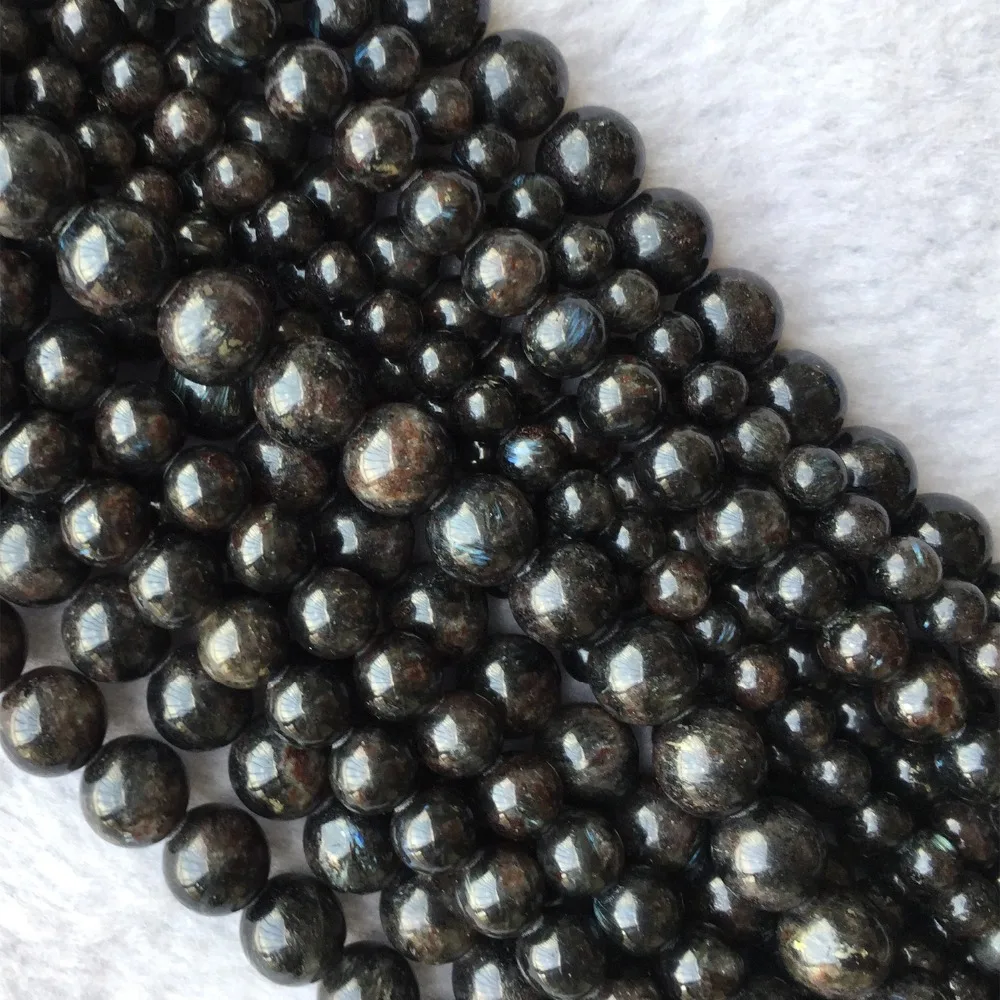 Natural Genuine Black Astrophyllite Round Loose Gemstone Stone Beads 6mm 8mm 10mm 12mm 15
Natural Genuine Black Astrophyllite Round Loose Gemstone Stone Beads 6mm 8mm 10mm 12mm 15