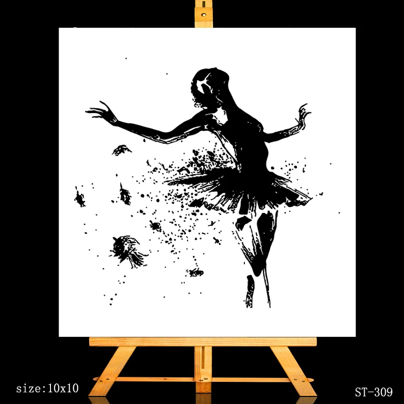 AZSG Sanguine Ballet Dancer Clear Stamps For DIY Scrapbooking/Card Making/Album Decorative Silicone Stamp Crafts
AZSG Sanguine Ballet Dancer Clear Stamps For DIY Scrapbooking/Card Making/Album Decorative Silicone Stamp Crafts