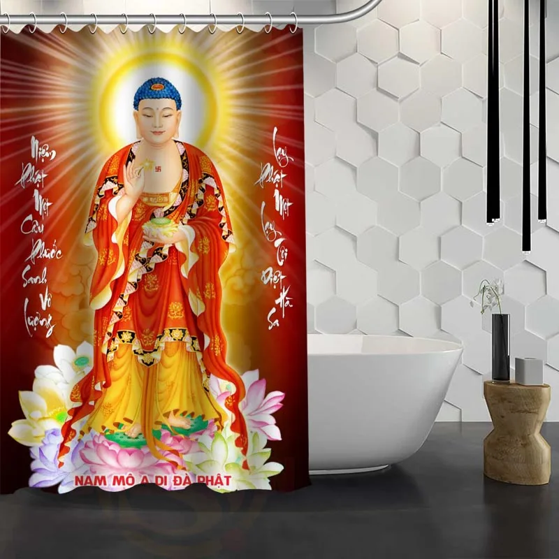 Vixm Hot Sale Custom Goddess of Mercy, Buddha Shower Curtain Waterproof Fabric Shower Curtain for Bathroom
Vixm Hot Sale Custom Goddess of Mercy, Buddha Shower Curtain Waterproof Fabric Shower Curtain for Bathroom