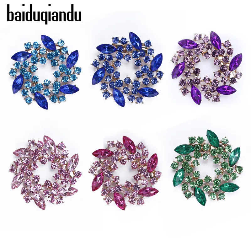 baiduqiandu Crystal Rhinestone Flower Brooch Pins Jewelry Women Bride Wedding Brooches for Scarf Dress Clothing Accessories
baiduqiandu Crystal Rhinestone Flower Brooch Pins Jewelry Women Bride Wedding Brooches for Scarf Dress Clothing Accessories