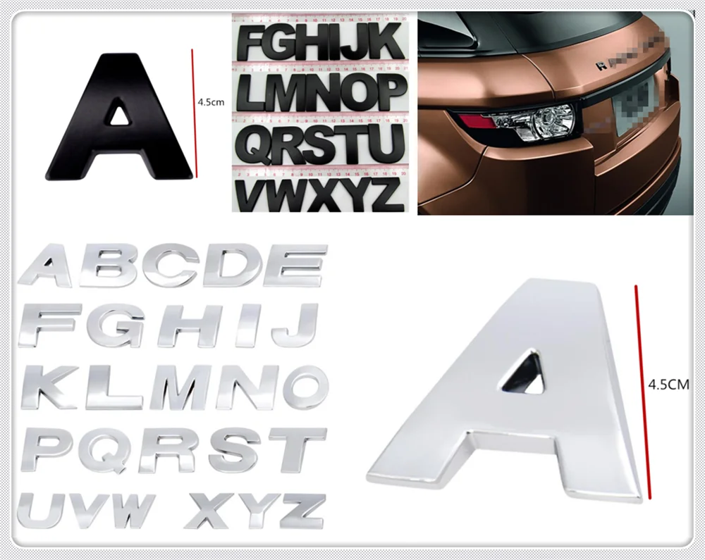 4.5CM large size car metal alphanumeric English decorative stickers for Infiniti QX QX60 Q30 Q70L Q70 Synaptiq Q80
4.5CM large size car metal alphanumeric English decorative stickers for Infiniti QX QX60 Q30 Q70L Q70 Synaptiq Q80