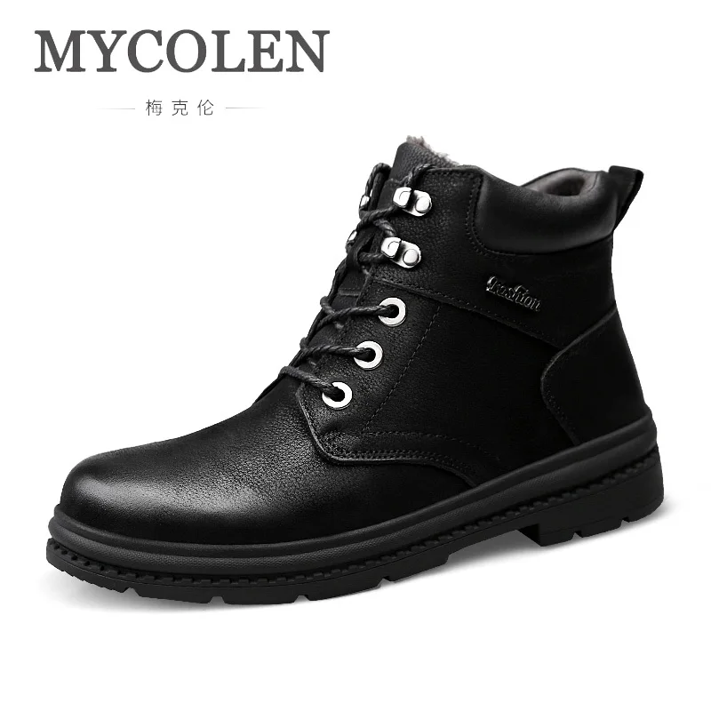MYCOLEN New Men Winter Boots Brand Designer Male Snow Ankle Boots Waterproof Warm Short Plush Casual Boot Shoes Plus Size 
MYCOLEN New Men Winter Boots Brand Designer Male Snow Ankle Boots Waterproof Warm Short Plush Casual Boot Shoes Plus Size