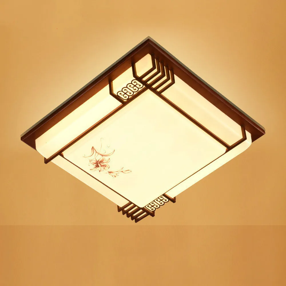 New Chinese style ceiling lamp Chinese style solid wood bedroom lamp square modern simple study dining room lamp LL03161151
New Chinese style ceiling lamp Chinese style solid wood bedroom lamp square modern simple study dining room lamp LL03161151