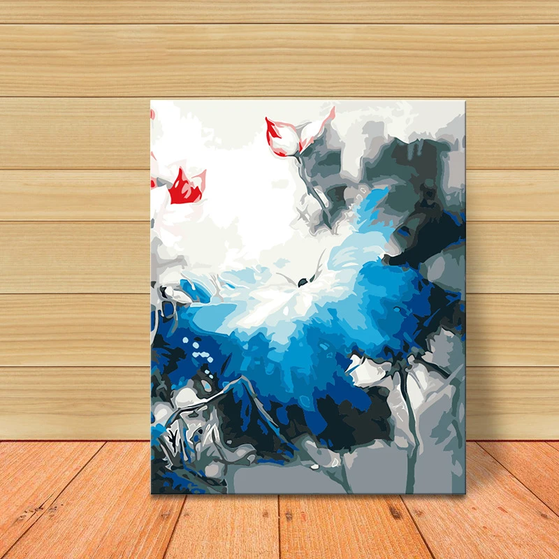 MOLEK Oil Painting by Numbers Ink Lotus Chainese Painting Canvas Acrylic Hand Painted Wall Pictures for Office Study Room Decor
MOLEK Oil Painting by Numbers Ink Lotus Chainese Painting Canvas Acrylic Hand Painted Wall Pictures for Office Study Room Decor