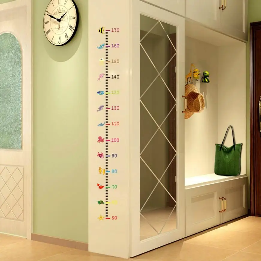 Stickers on the wall Removable Height Chart Measure Wall Sticker Decal for Kid Baby Room Undersea Drop shipping product O0819#30
Stickers on the wall Removable Height Chart Measure Wall Sticker Decal for Kid Baby Room Undersea Drop shipping product O0819#30