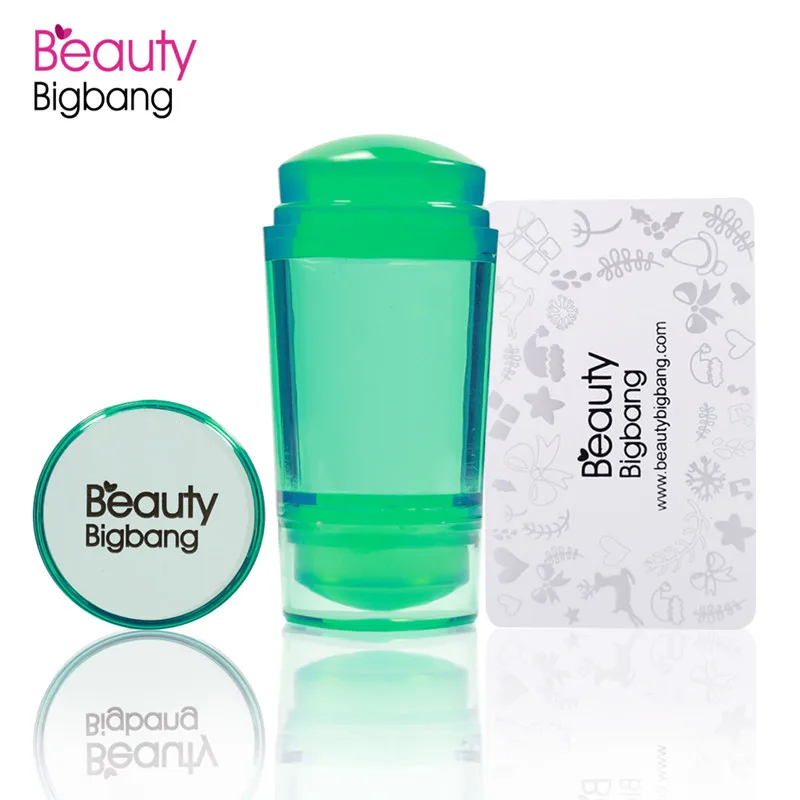 BeautyBigBang Double Head Silicone Nail Stamper Clear Green Jelly 2.2cm 2.8cm Manicure Head Nail Art Stamping Scraper Tool
BeautyBigBang Double Head Silicone Nail Stamper Clear Green Jelly 2.2cm 2.8cm Manicure Head Nail Art Stamping Scraper Tool