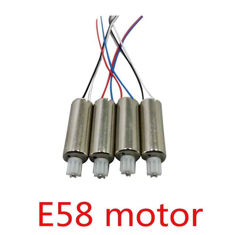 4pcs E58 RC Drone Motors Original Engines CW CCW Quadcopter Helicopter Spare Parts
4pcs E58 RC Drone Motors Original Engines CW CCW Quadcopter Helicopter Spare Parts